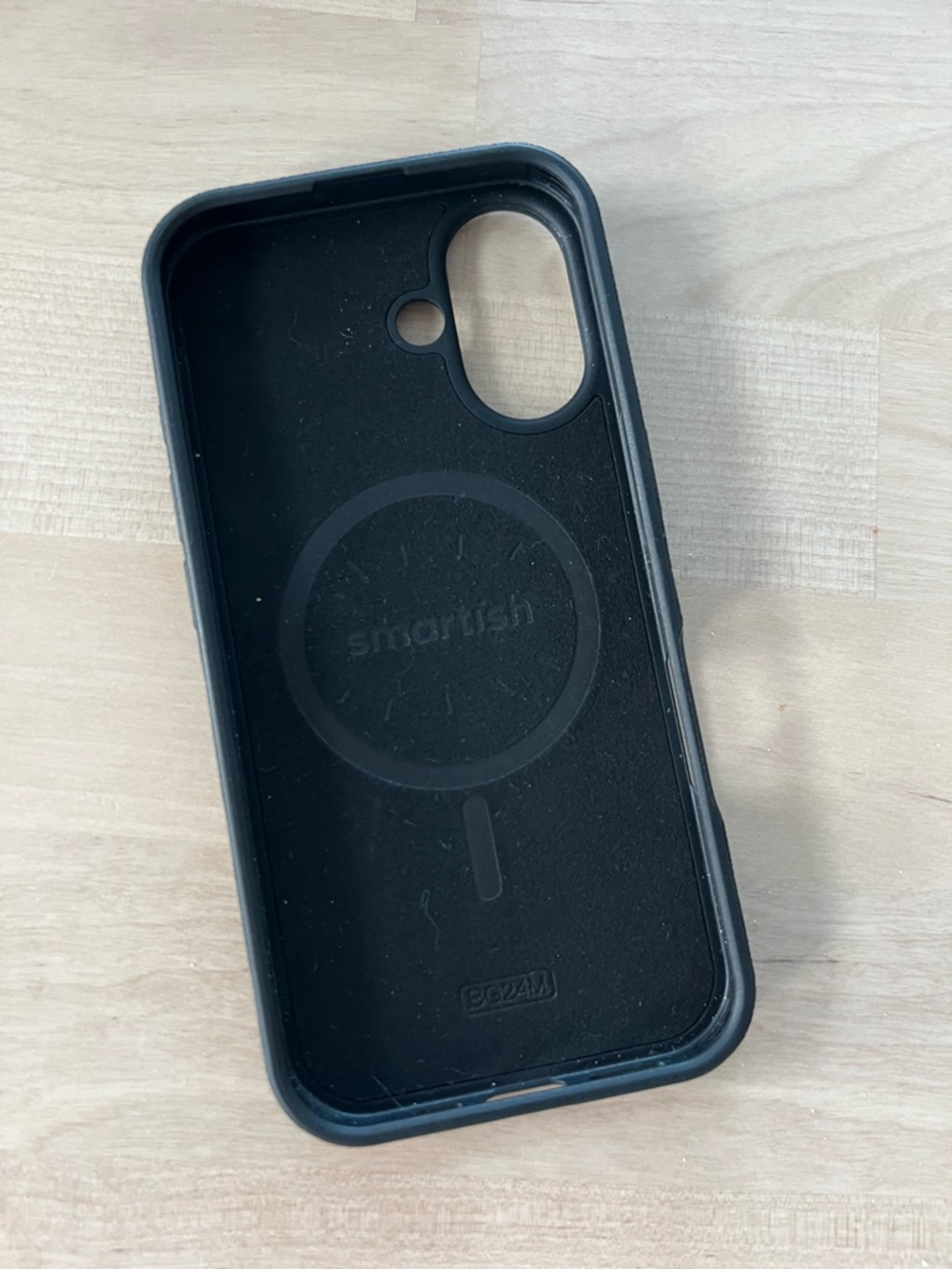 Smartish Gripmunk iPhone 16 Case with Magsafe Black Tie Affair